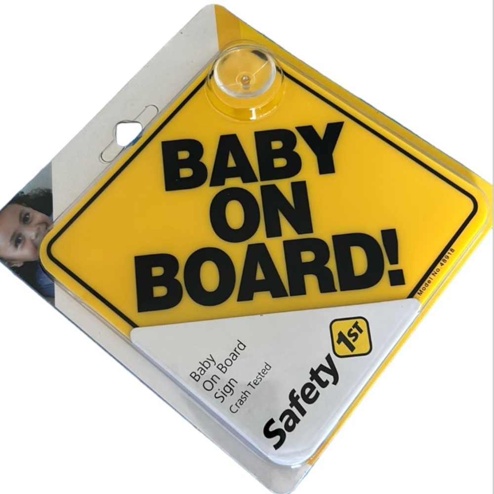 Safety 1st Baby on Board Sign